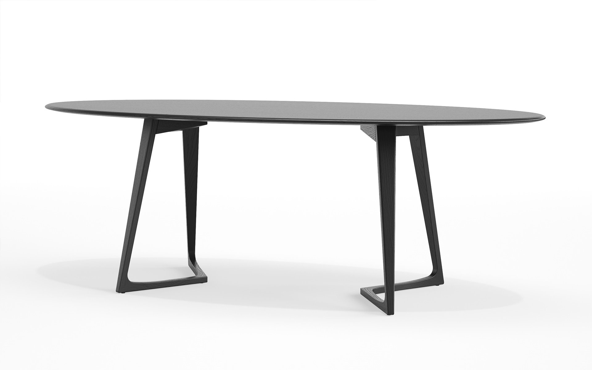 BedHabits Twist Oval Graphite Black 04